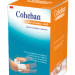 3M COHEBAN COHESIVE ELASTIC TRAINING BAND WHITE 10CMX3 5CM