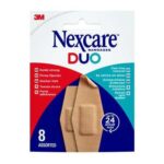3M NEXCARE DUO DRESSINGS FLESH COLOR ASSORTMENT 8 DRESSINGS