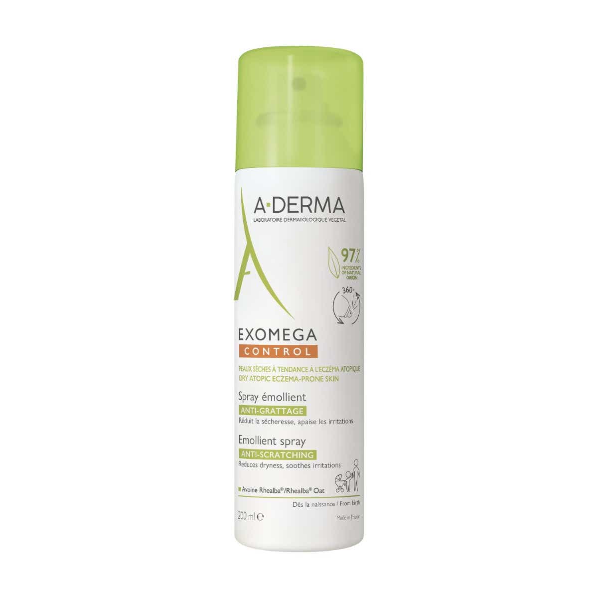 A DERMA EXOMEGA CONTROL ANTI SCRATCHING EMOLLIENT SPRAY 200ML