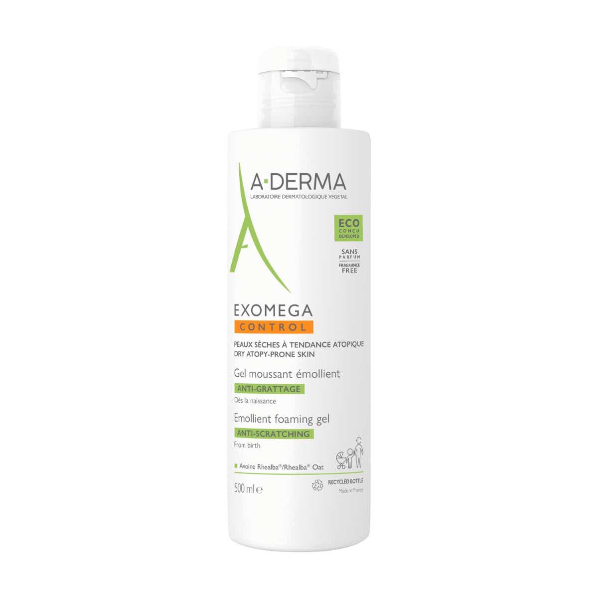 A DERMA EXOMEGA EMOLLIENT FOAMING GEL 500ML
