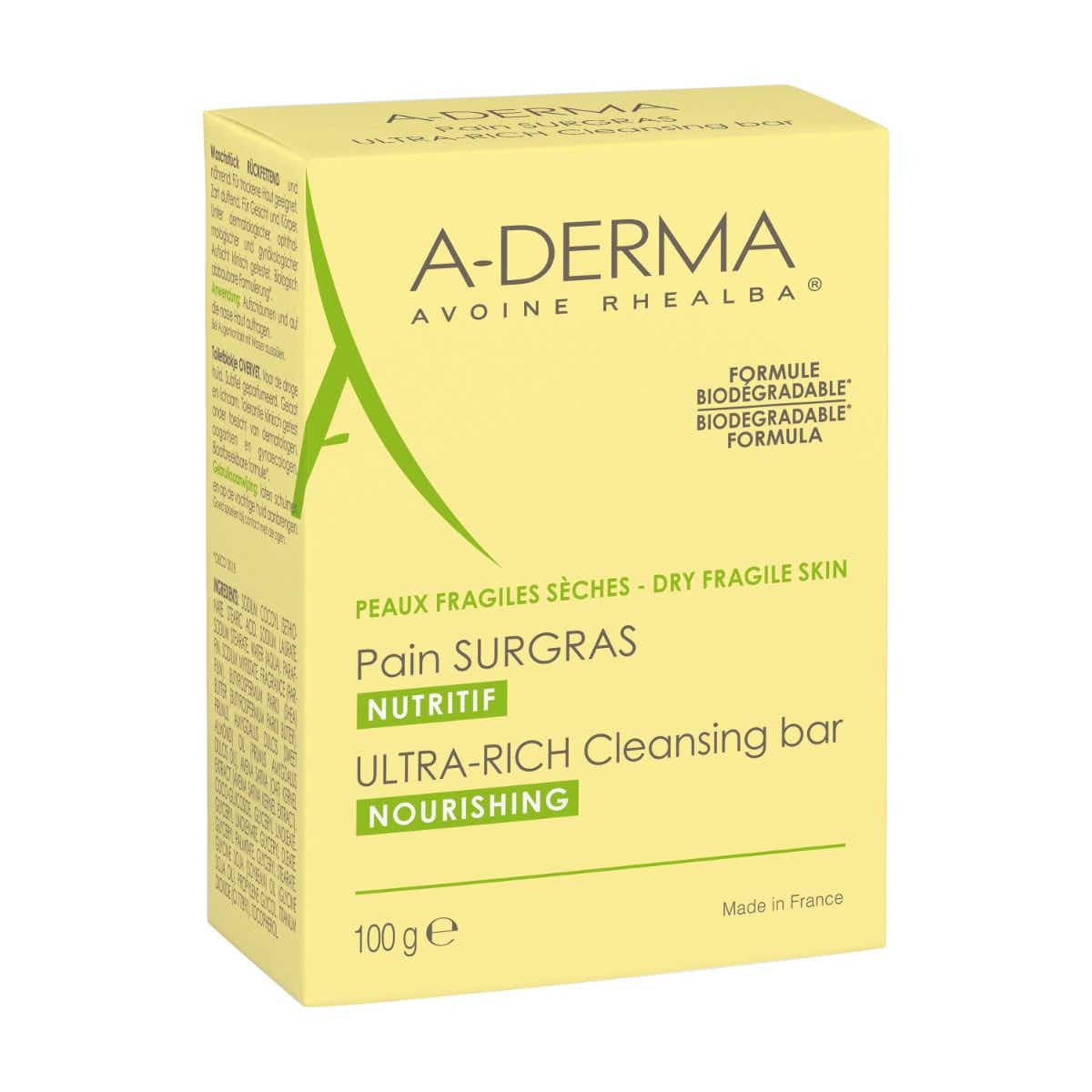 A DERMA THE ESSENTIALS NUTRITIOUS SURFAT BREAD 100G