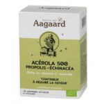 AAGAARD ​​PROPOLIS ACEROLA 500 PROPOLIS ECHINACEA ORGANIC 20 CHEWABLE TABLETS