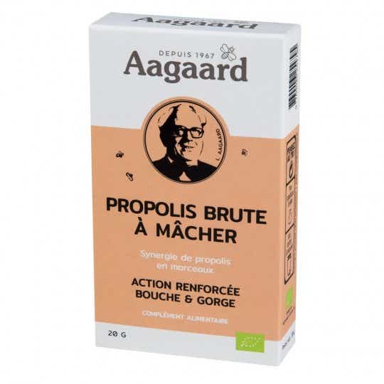 AAGAARD ​​PROPOLIS GRANDE A PURE PROPOLIS TO CHEW ORGANIC 20G