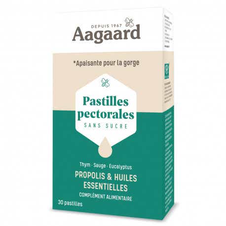 AAGAARD ​​PROPOLIS COUGH SOOTHING TABLETS 30 SUCKING TABLETS