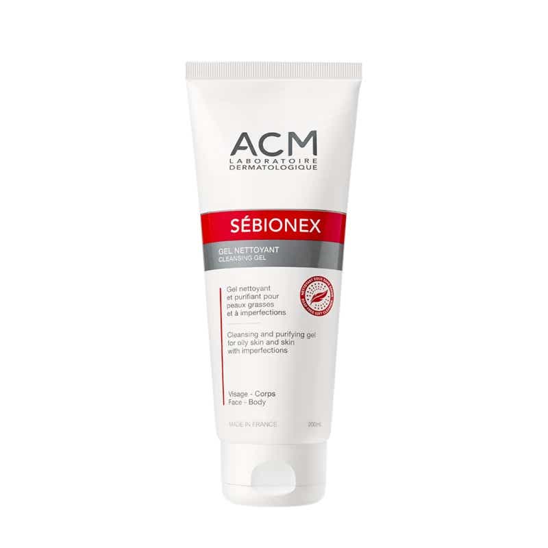 ACM SEBIONEX CLEANSER GEL PUMP BOTTLE 200ML