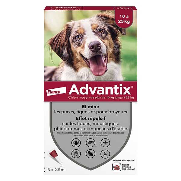ADVANTIX ADVANTIX EXTERNAL ANTI-PARASITIC MEDIUM DOG 6 PIPETTES HTML