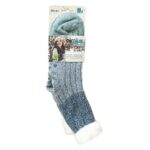 AIR PLUS ALOE CABIN MOISTURIZING COCOONING SOCKS BLUE SIZE 35 41 1 PAIR