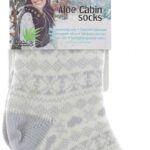 AIR PLUS ALOE CABIN HYDRATING SOCKS HEART GRAY SIZE 35 41 1 PAIR