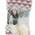 AIR PLUS ALOE CABIN MOISTURIZING SLIPPERS DIAMOND MAUVE SIZE 36 41 1 PAIR