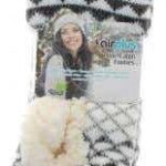 AIRPLUS ALOE CABIN MOISTURIZING SLIPPERS DIAMOND GRAY SIZE 36 41 1 PAIR
