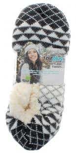 AIRPLUS ALOE CABIN MOISTURIZING SLIPPERS DIAMOND GRAY SIZE 36 41 1 PAIR