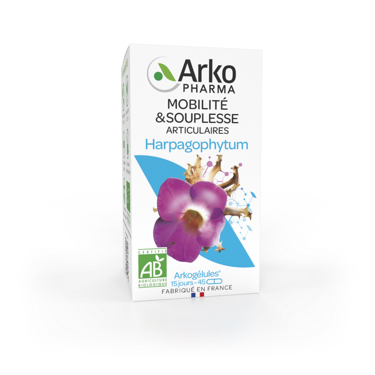 ORGANIC HARPAGOPHYTUM AKROCAPS 45 CAPSULES