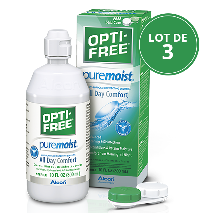 ALCON OPTIFREE MULTI-FUNCTION DECONTAMINATION SOLUTION 3 X 300 ML