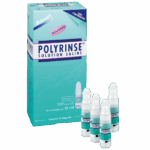 ALCON POLYRINSE SALINE SOLUTION 30 SINGLE DOSE OF 15 ML