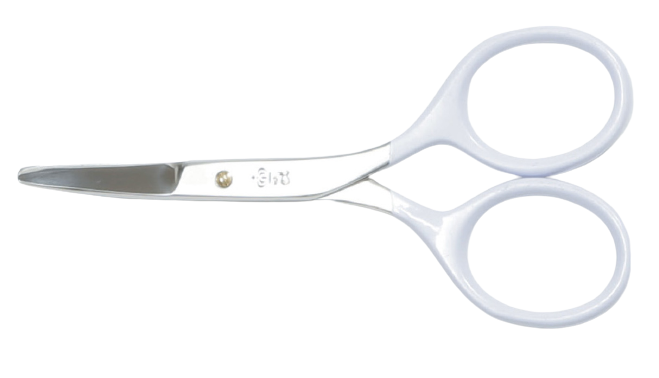 ALTESSE BABY NAIL SCISSORS IN STAINLESS STEEL CURVED 9.5CM