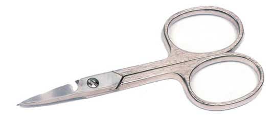 ALTESSE PROFESSIONAL STRAIGHT NAIL SCISSORS IN SHINY STEEL 9 5CM