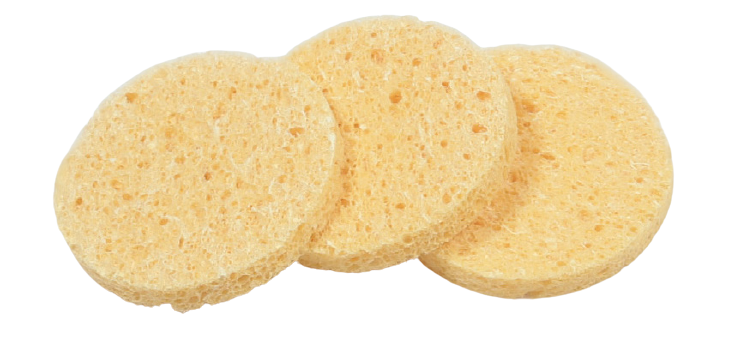 ALTESSE ROUND VEGETABLE SPONGES SET OF 3