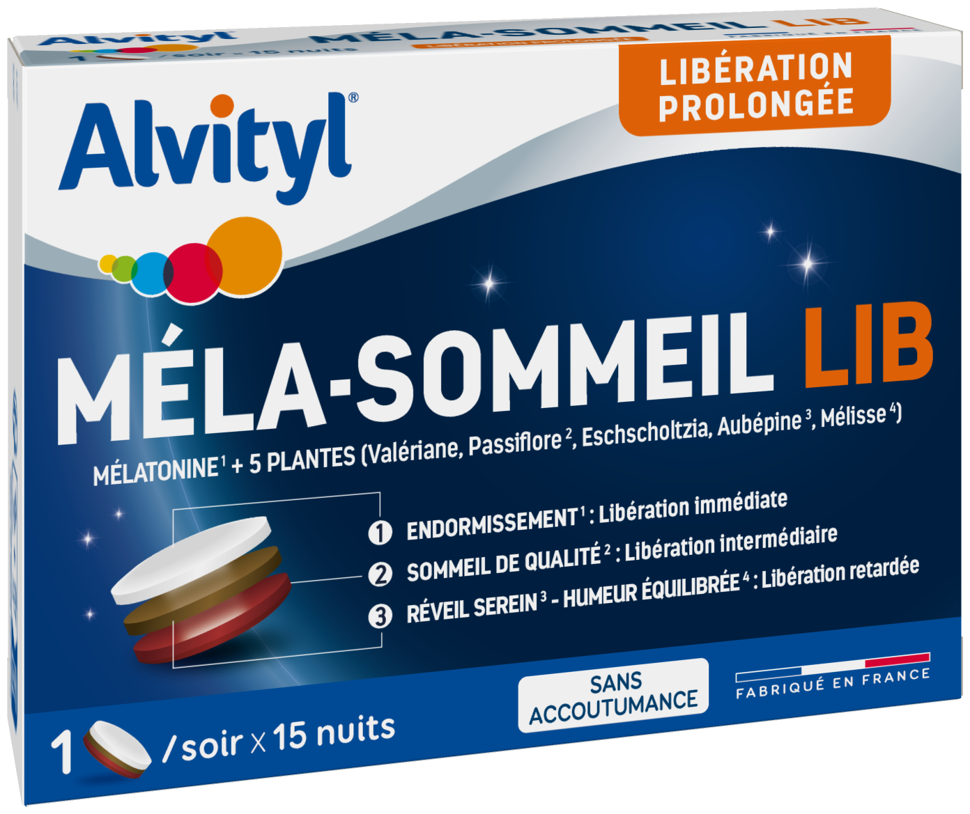 ALVITYL MELA SLEEP LIB 15 TABLETS