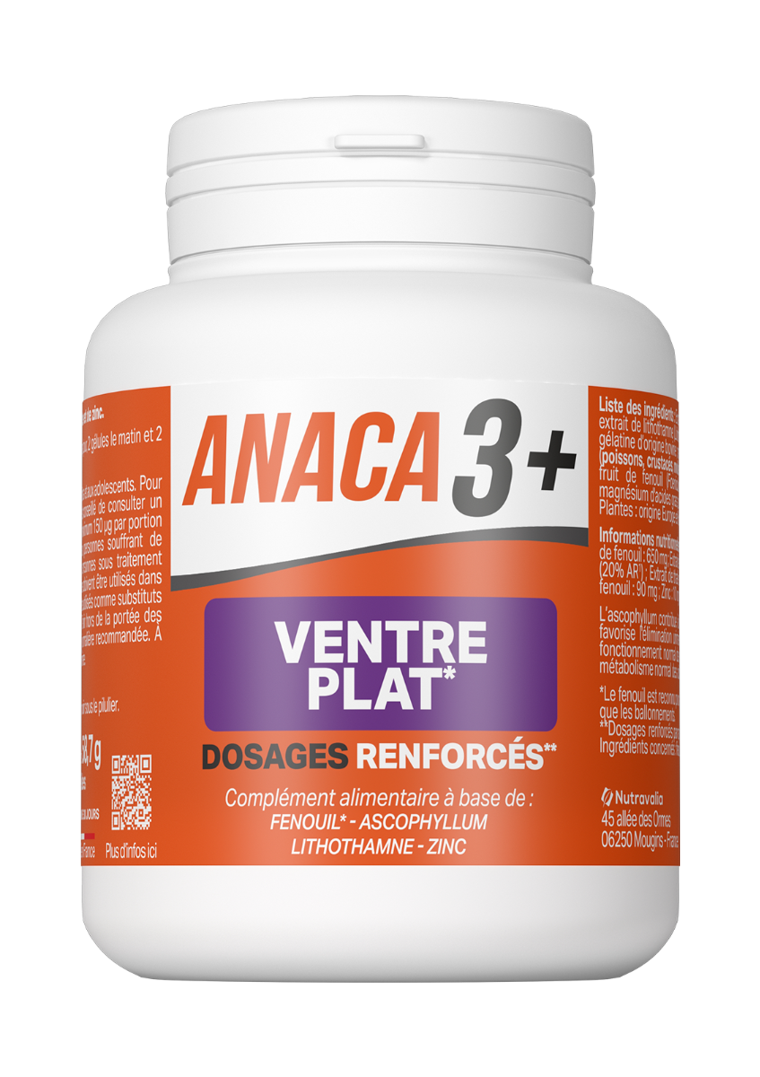 ANACA3 FLAT BELLY 120 CAPSULES