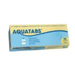 AQUATABS WATER PURIFICATION 10L 40 EFFERVESCENT TABLETS