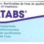 AQUATABS WATER PURIFICATION 60 EFFERVESCENT TABLETS
