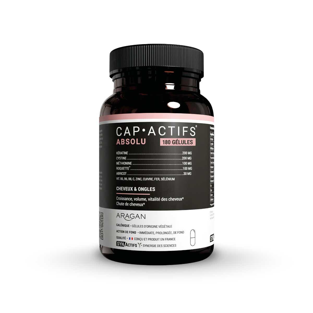 ARAGAN CAP ABSOLUTE ACTIVE HAIR AND NAILS 180 CAPSULES