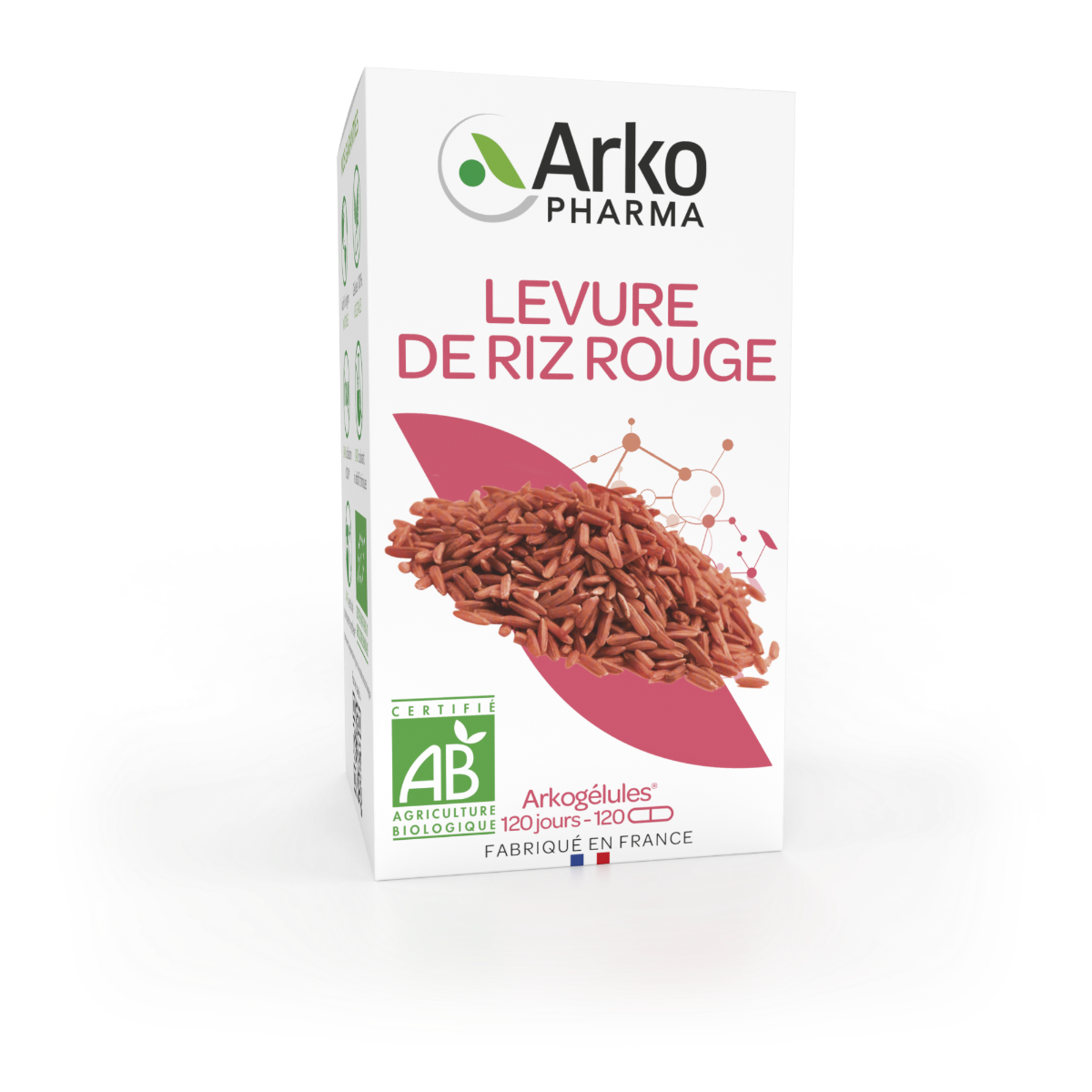 ARKOCAPS ORGANIC RED YEAST RICE 120 CAPSULES