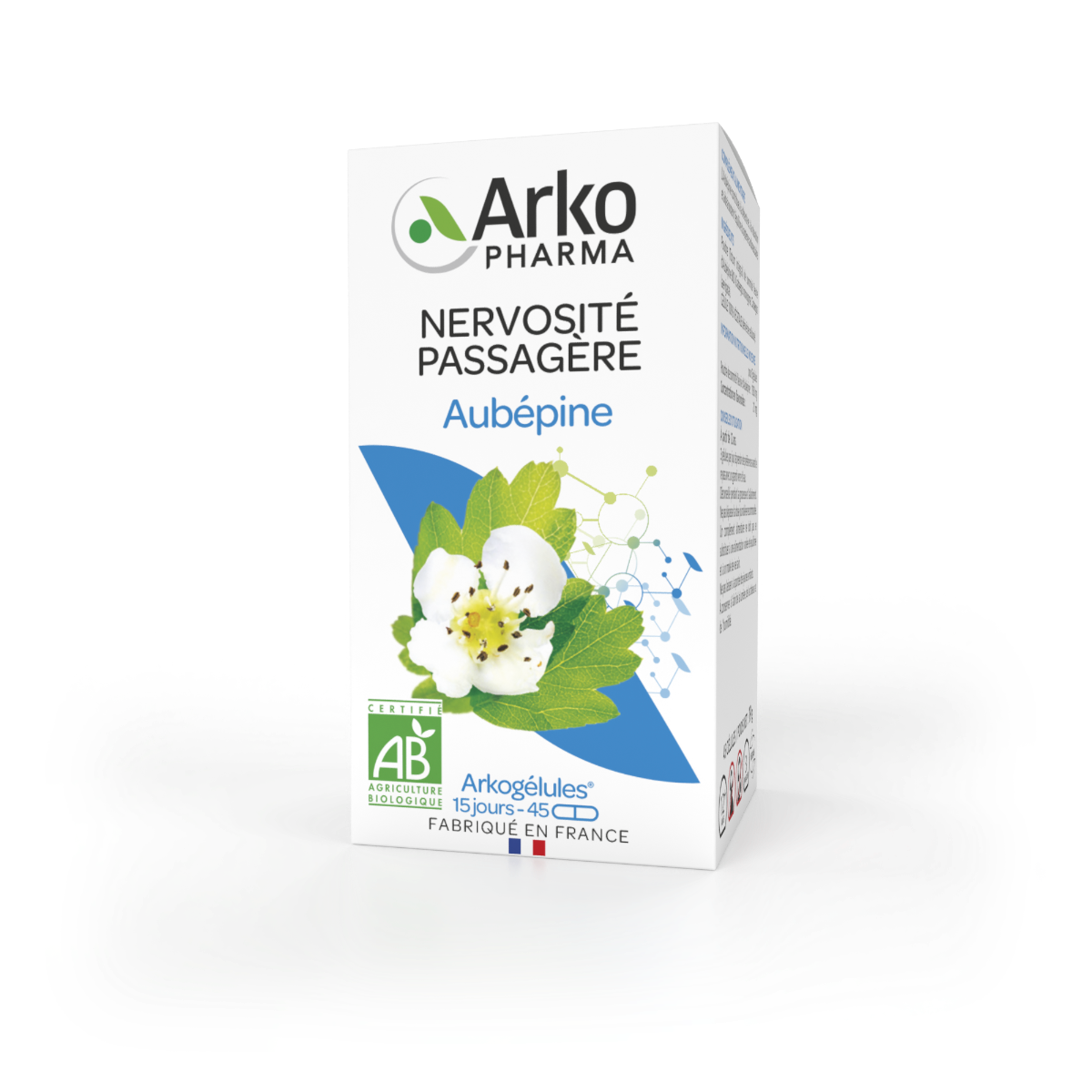 ARKOPHARMA ARKOCAPS ORGANIC HAWTHORP 45 CAPSULES