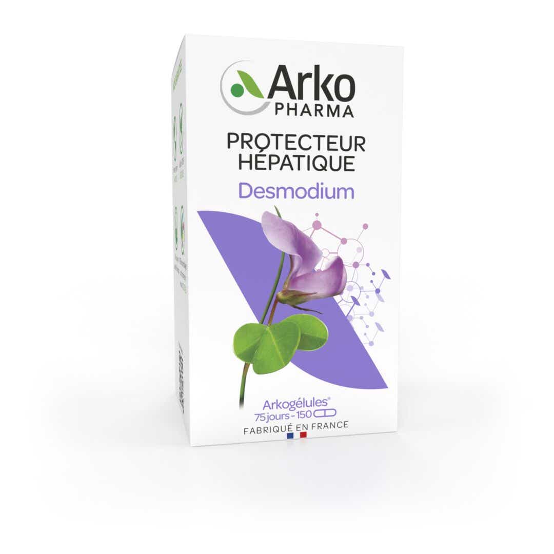 ARKOPHARMA ARKOCAPS DESMODIUM HEPATIC DETOXIFIER 150 CAPSULES