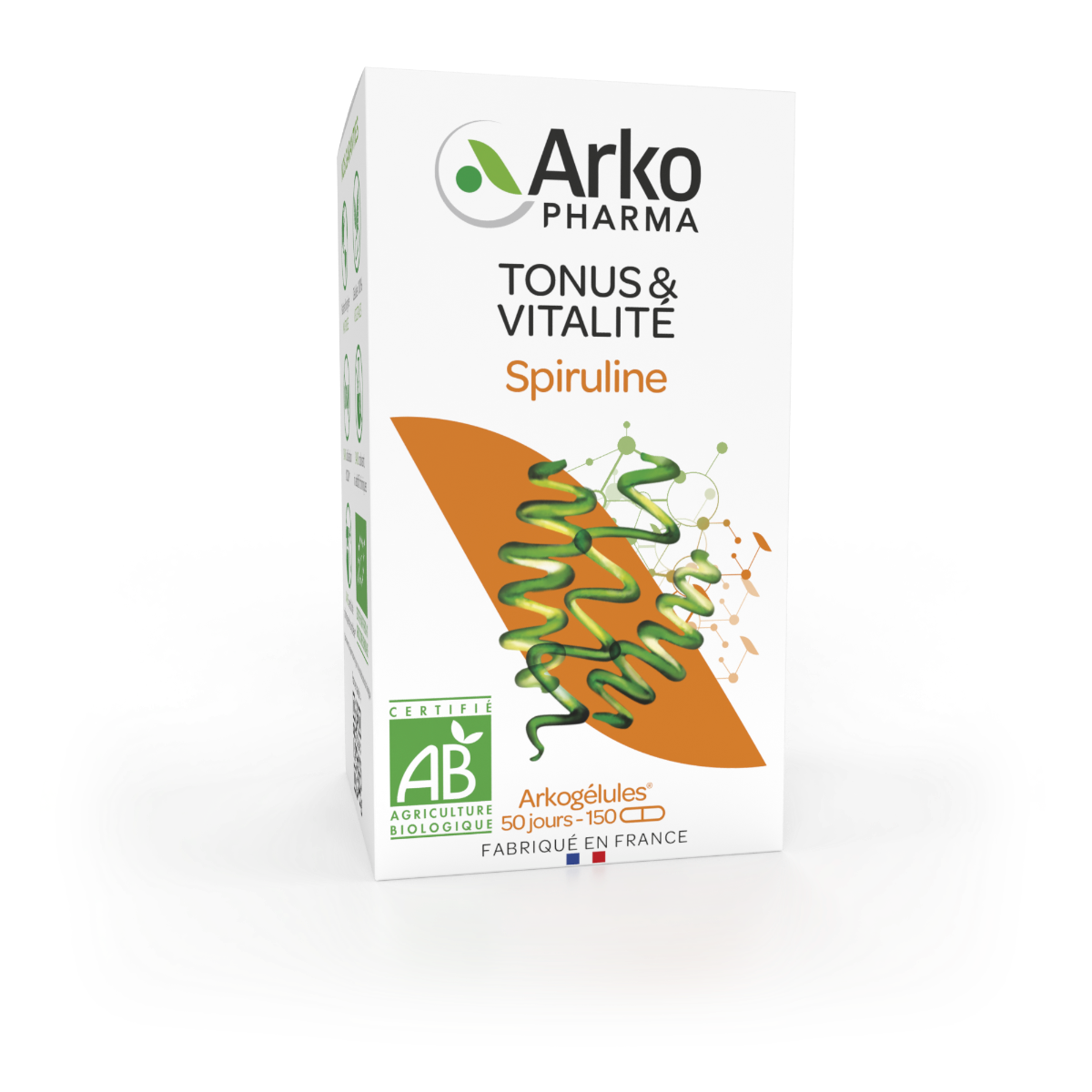 ARKOPHARMA ARKOCAPS SPIRULINA 150 CAPSULES