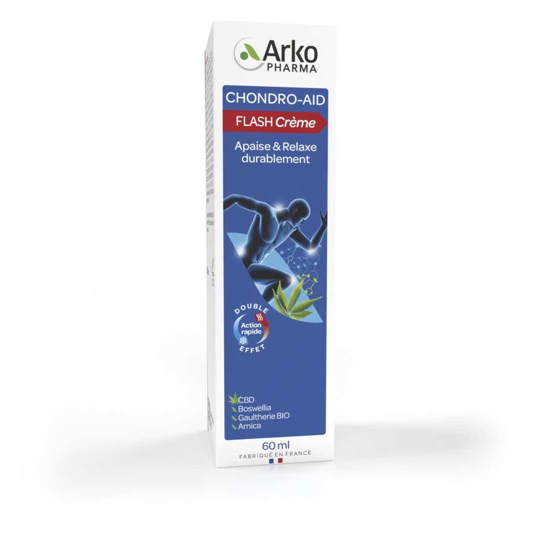 ARKOPHARMA CHONDRO AID FLASH CREAM SOOTHES AND LASTINGLY RELAXES 60ML