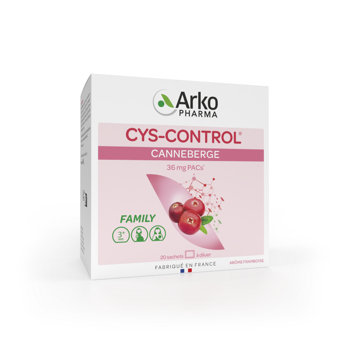 ARKOPHARMA CYS CONTROL URINARY COMFORT 20 BAGS OF 5 G