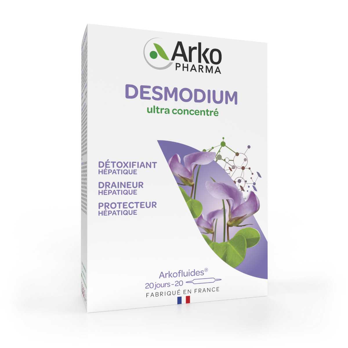 ARKOPHARMA DESMODIUM 2300 MG 20 AMPOULES OF 10ML