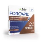 ARKOPHARMA FORCAPIL HAIR AND NAILS INTENSIVE PROGRAM 3 MONTHS 180 CAPSULES
