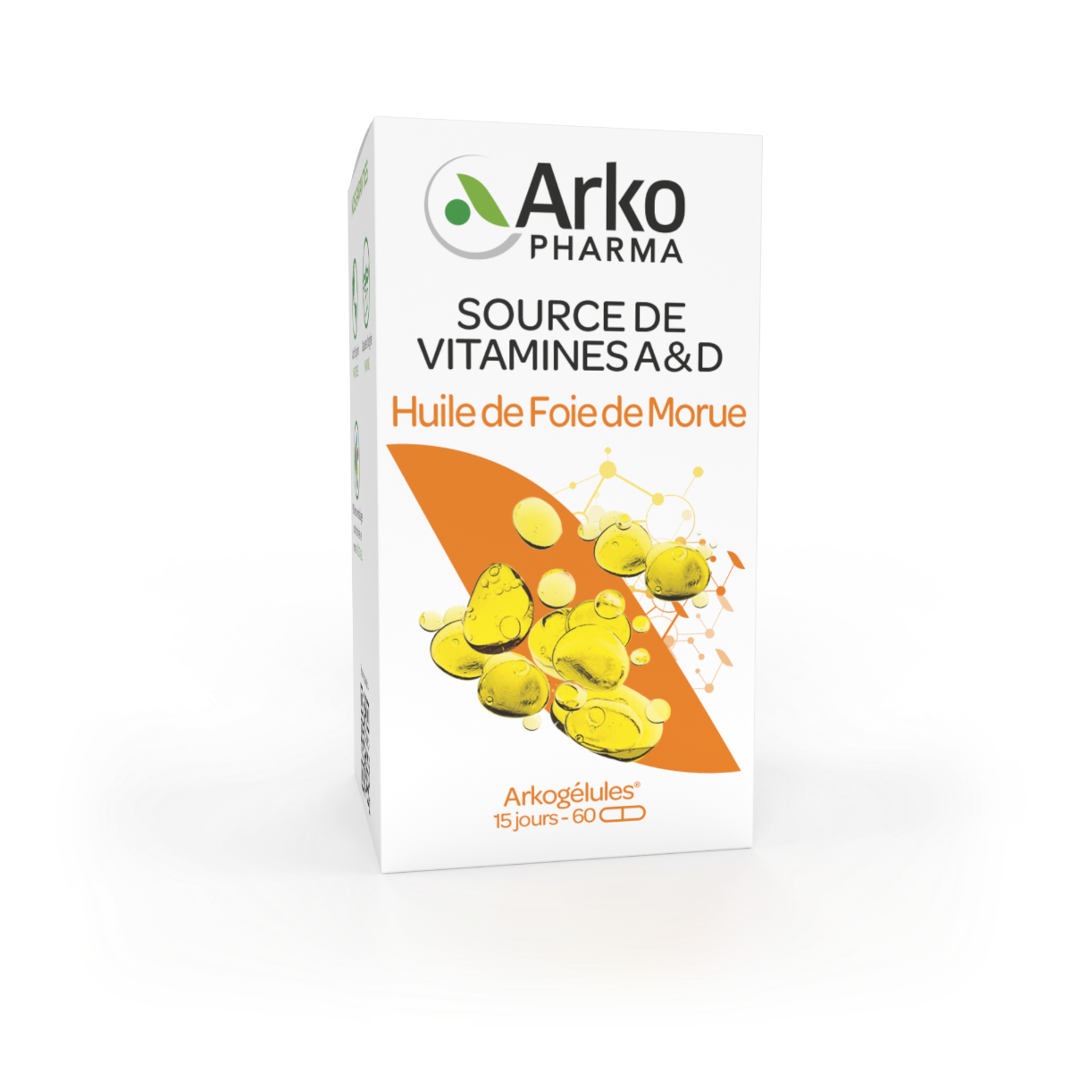 ARKOPHARMA COD LIVER OIL 60 CAPSULES