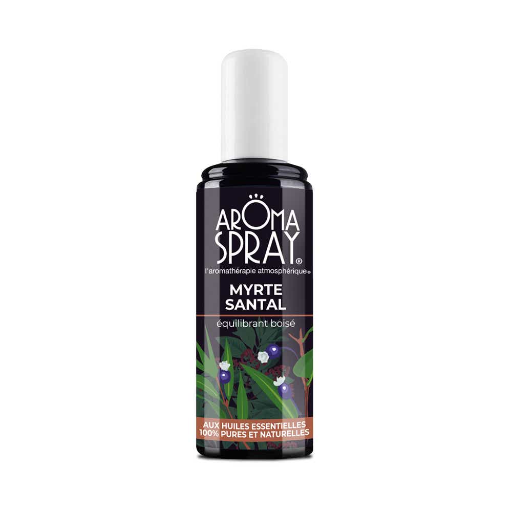 AROMA SPRAY AROMASPRAY MYRTLE SANTAL 100 ML