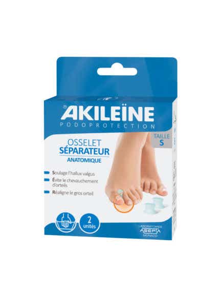 ASEPTA AKILEINE PODOPROTECTION OSSLET SEPARATOR SIZE S 2 UNITS