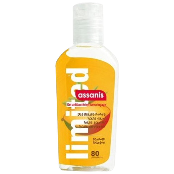 ASSANIS ANTIBACTERIAL GEL WITH MANGO 80ML