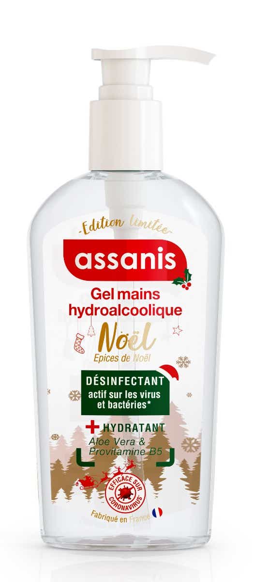 ASSANIS ANTIBACTERIAL HAND GEL CHRISTMAS EDITION 250ML