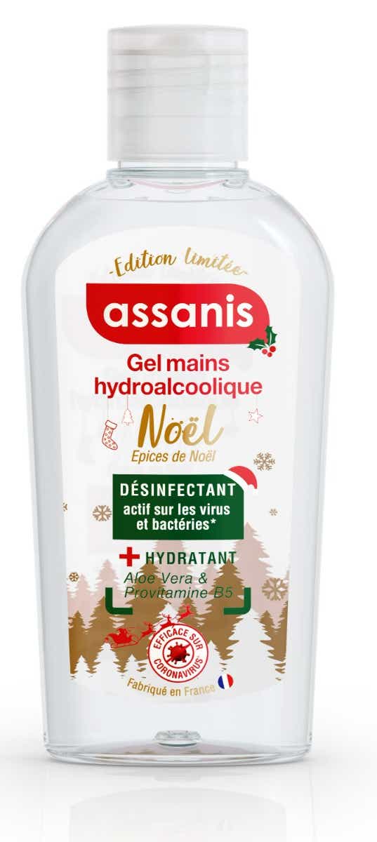 ASSANIS ANTIBACTERIAL HAND GEL CHRISTMAS EDITION 80ML