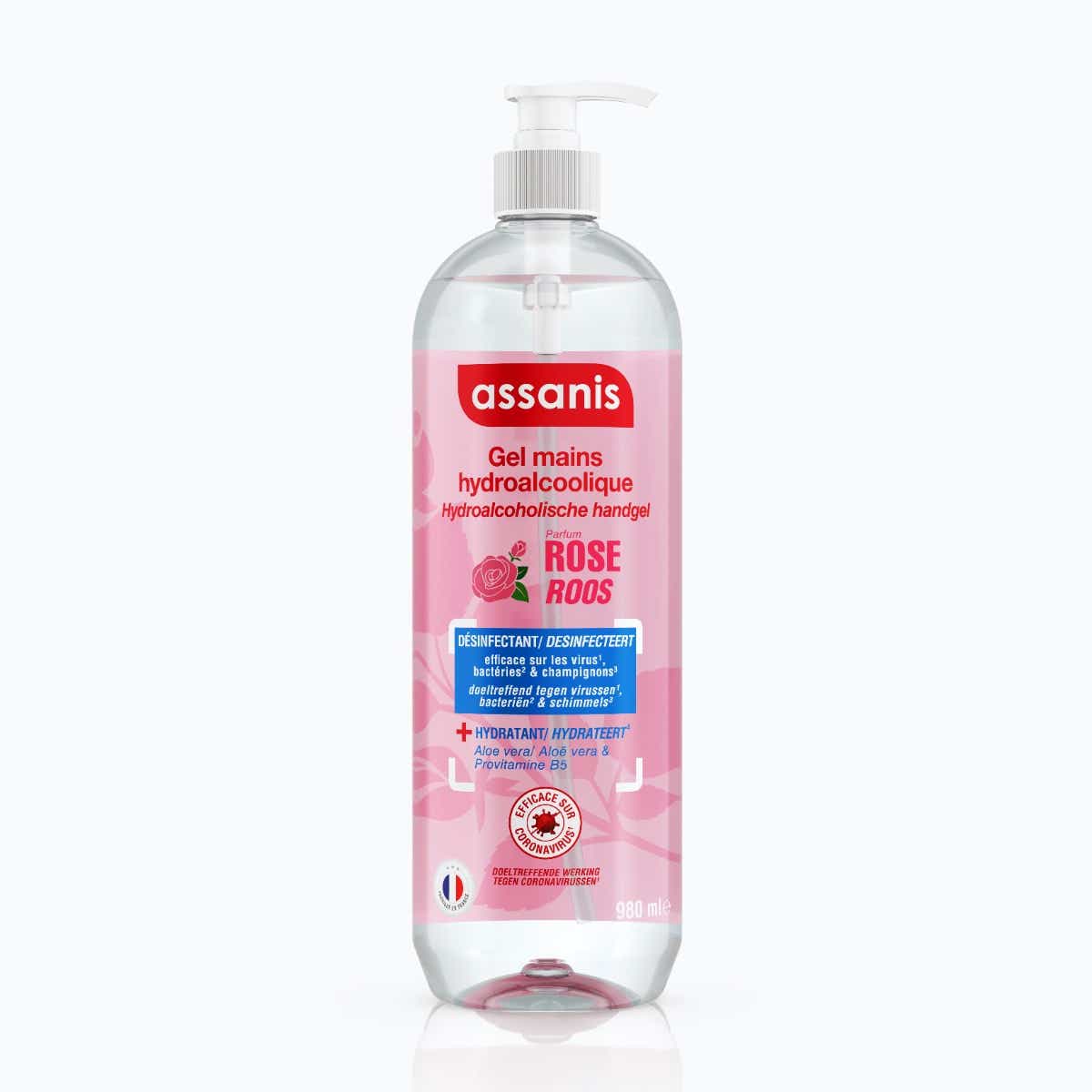 ASSANIS PINK HYDROALCOHOLIC GEL 980ML