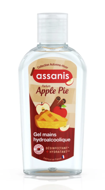 ASSANIS HYDROALCOHOLIC HAND GEL APPLE PIE SCENT 80ML