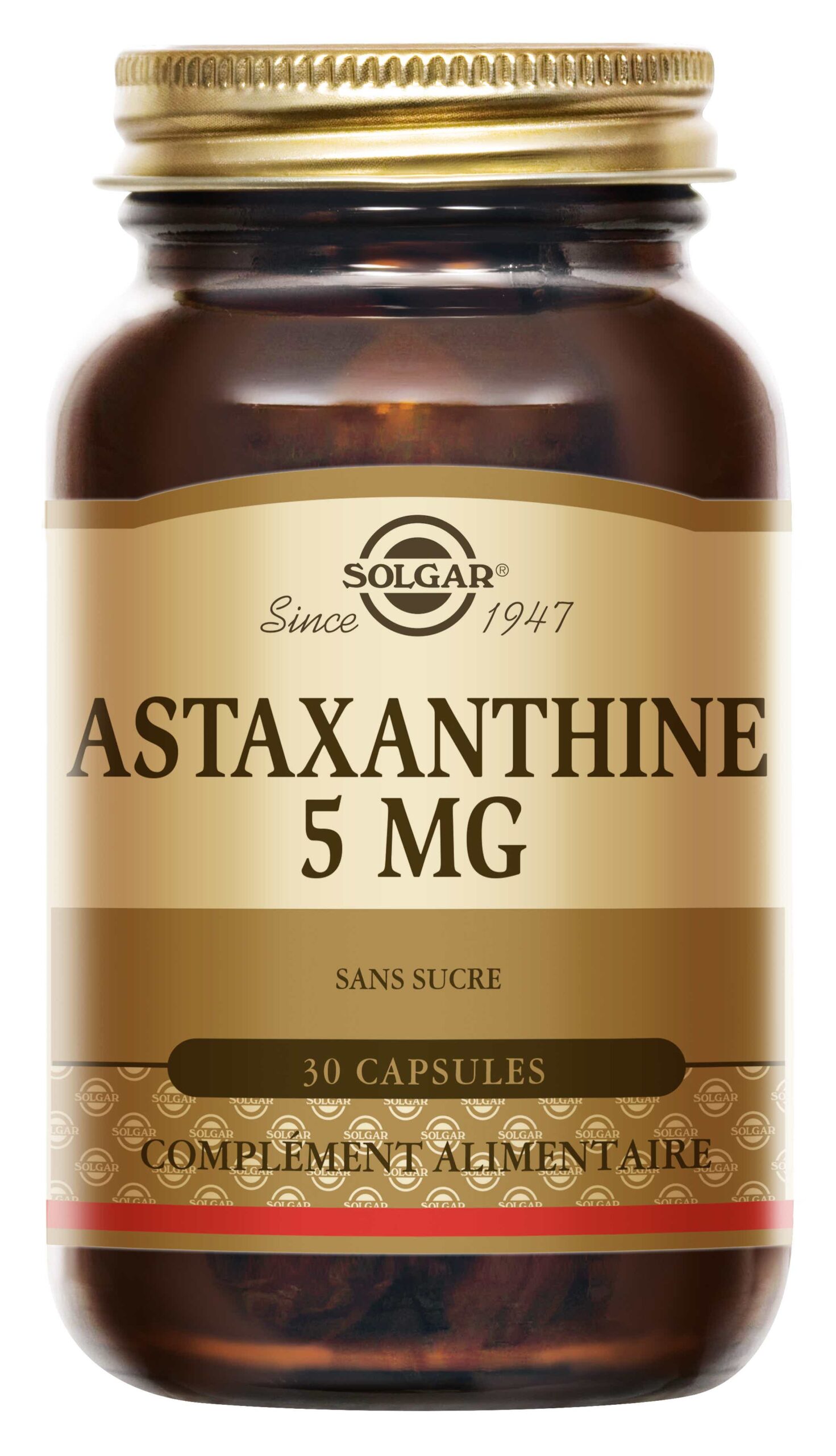 ASTAXANTHIN 5MG 30 SOFTGELS SOFT CAPSULES