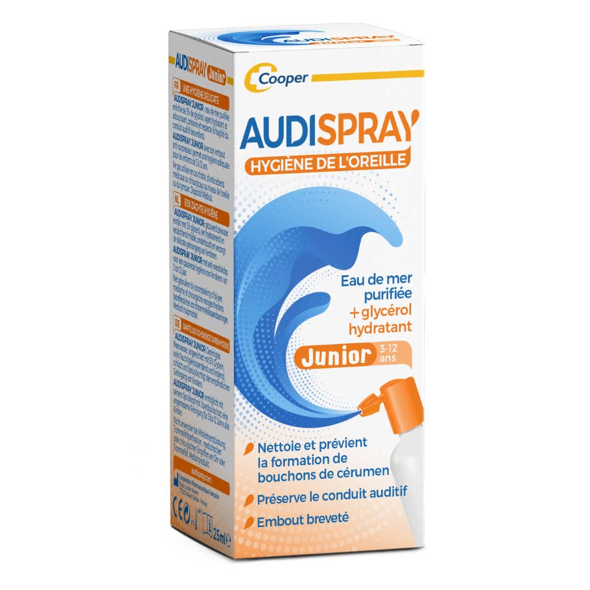 AUDISPRAY JUNIOR EAR HYGIENE SPRAY 25 ML