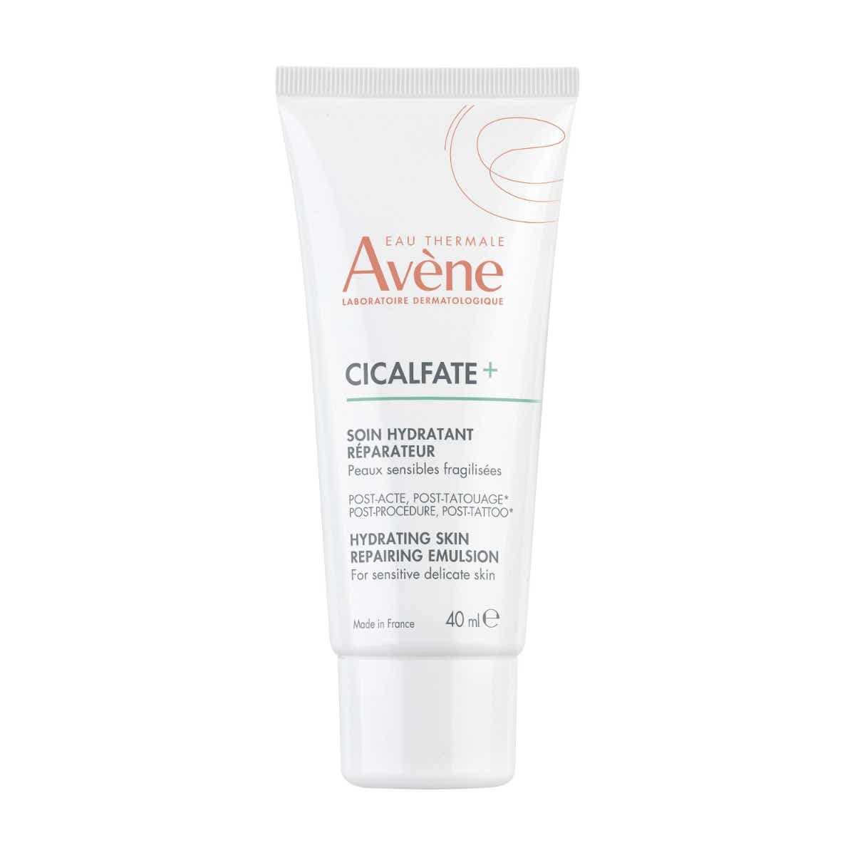 AVENE CICALFATE POST ACT REPAIR MOISTURIZING CARE FOR FACE SENSITIVE AND IRRITATED SKIN 40ML