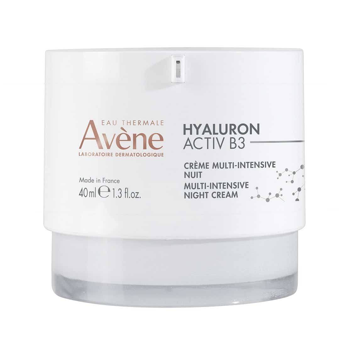 AVENE HYALURON ACTIV B3 MULTI-INTENSIVE NIGHT CREAM ALL SKIN TYPES 40ML