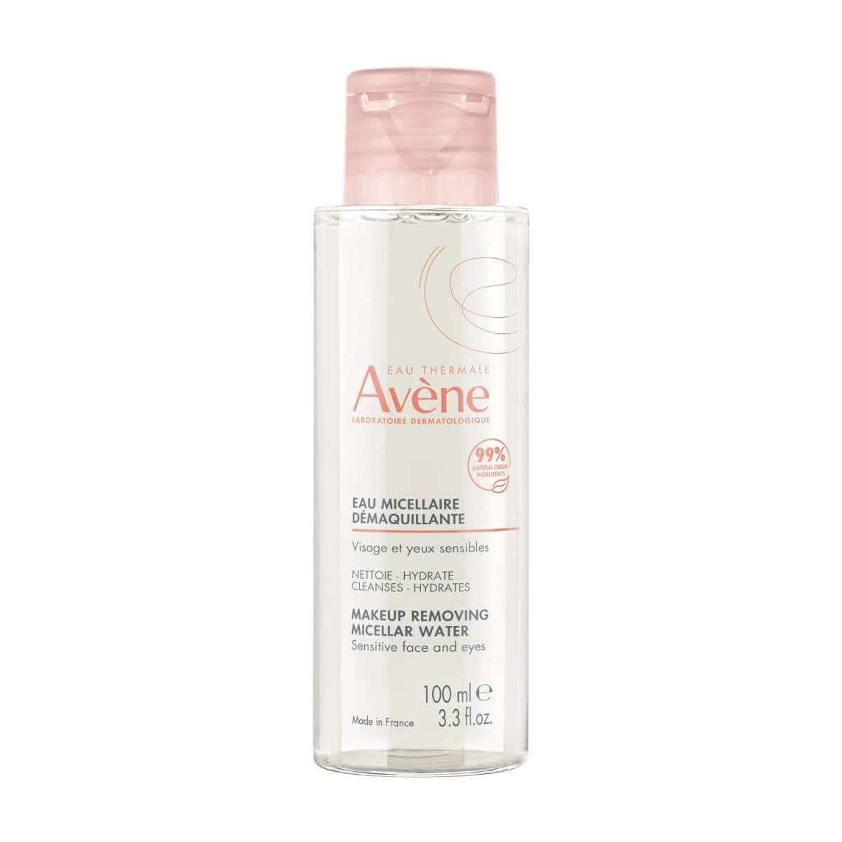 AVENE ESSENTIAL FACE CARE MICELLAR WATER MAKE-UP REMOVER FOR FACE AND EYE SENSITIVE SKIN 100ML