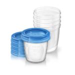 AVENT REUSABLE STORAGE JARS 5X180ML