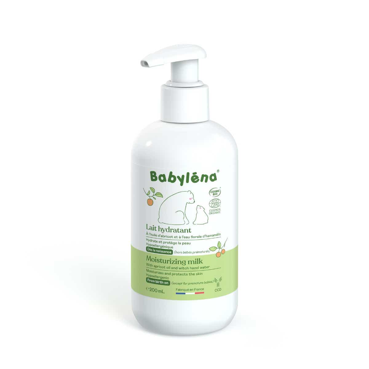 BABYLENA ORGANIC MOISTURIZING MILK 200ML
