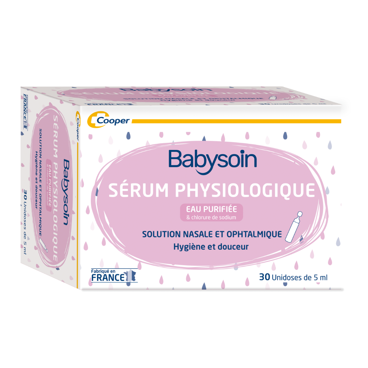 BABYSOIN PHYSIOLOGICAL SERUM 30 SINGLE DOSE OF 5ML